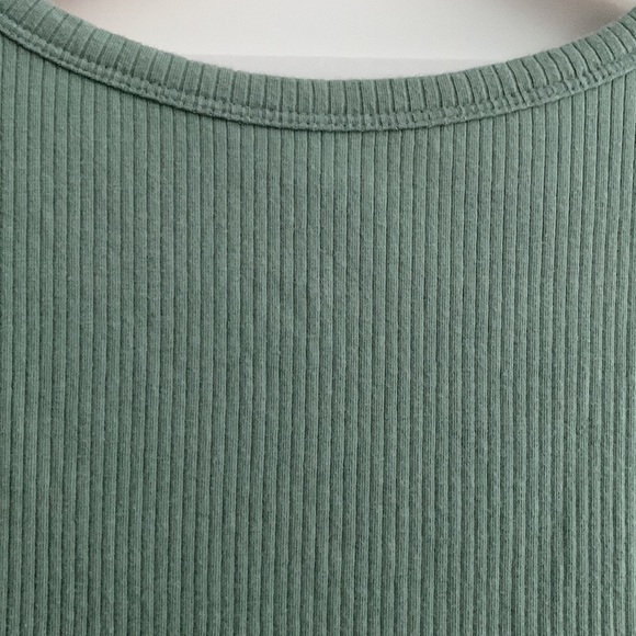 Sage Ribbed Tank - Picture 3 of 3